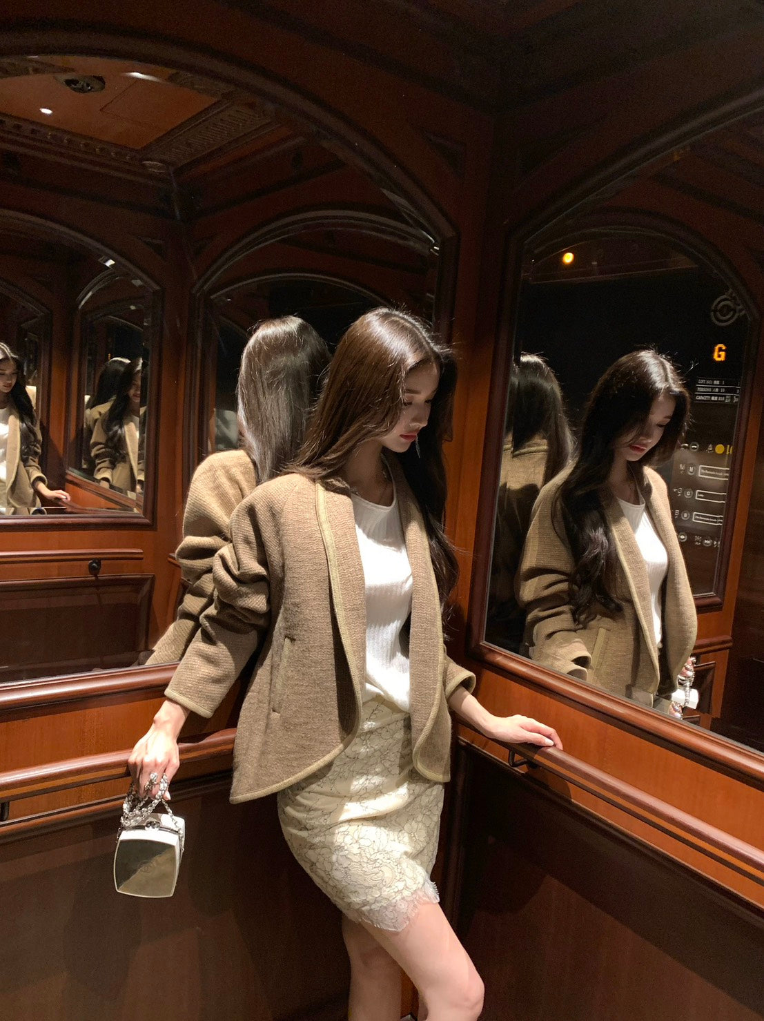 25Dec. Manchester法式羊毛翻領粗呢外套