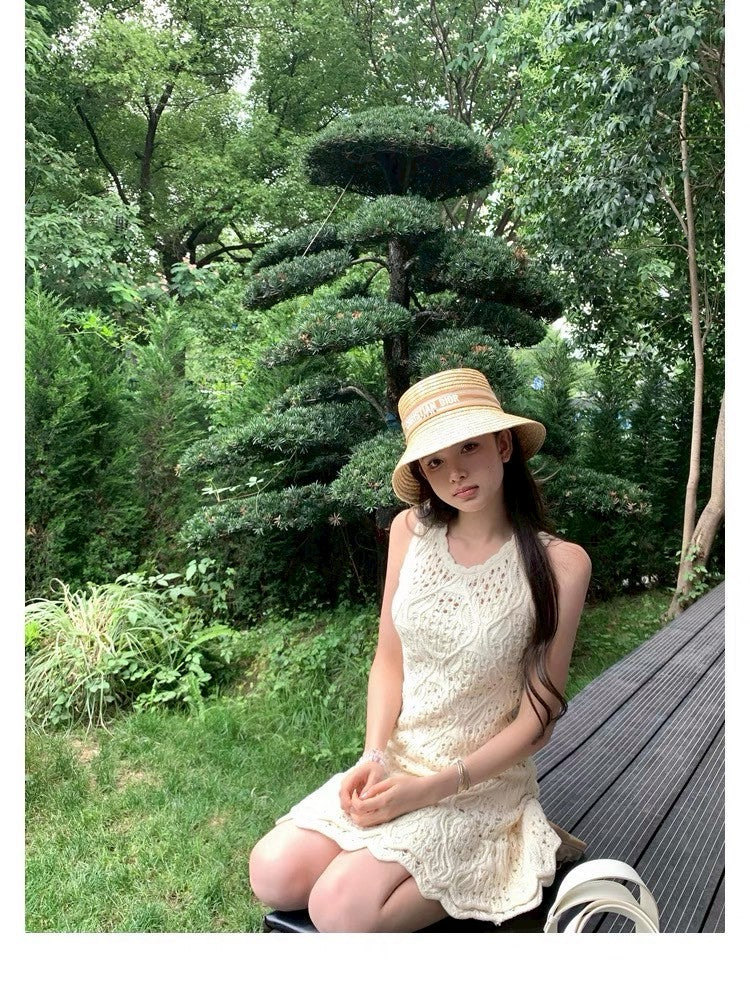 25Aug. 風鈴戀曲 時髦D蝴蝶元素特紗針織套裝/連身裙 兩版型設計