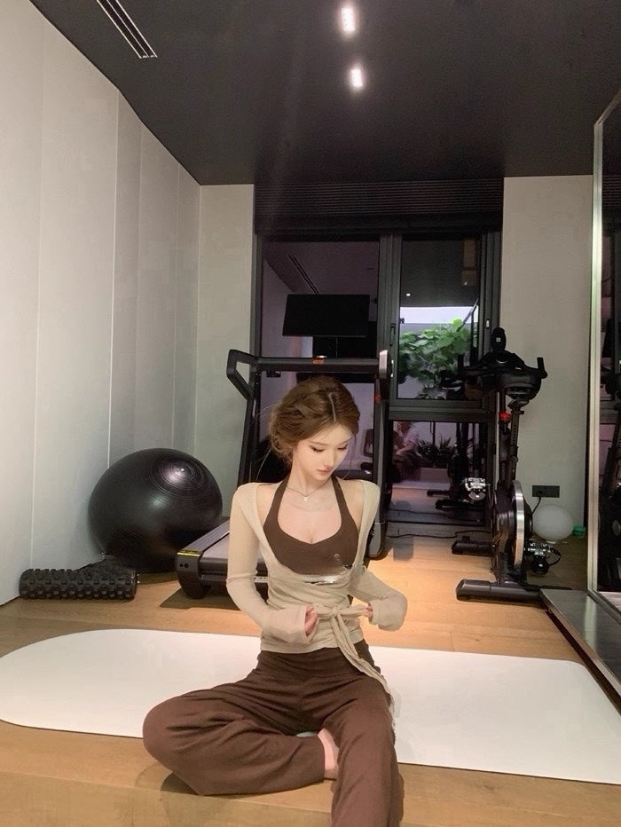 25Nov. 白女Chill鬆弛系列 掛脖休閒設計-咖色系