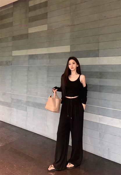 May. Cleanfit 機場休閒溜彎3件套 黑