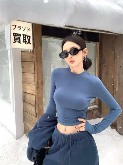 25Dec. 韓女skims長期主義慵懶純色三版 白/藍