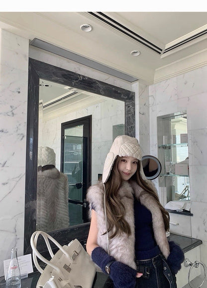 25Dec. 天菜女友嗲欲圓領直肩針織上衣（附手袖）白/黑