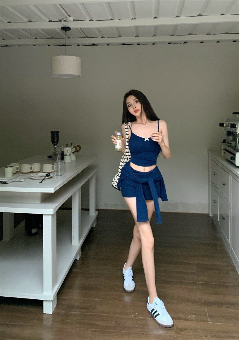 25Jul. 懶人不用想舒適4版設計款休閒服 藏藍