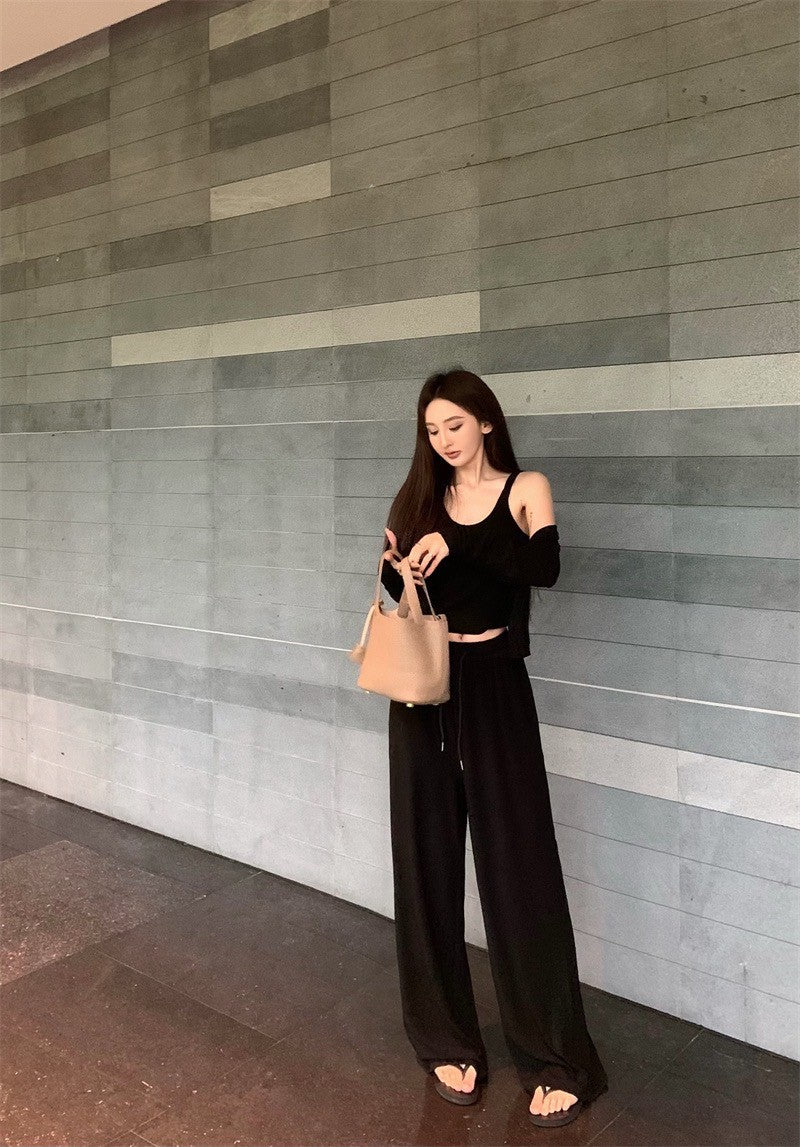 May. Cleanfit 機場休閒溜彎3件套 黑