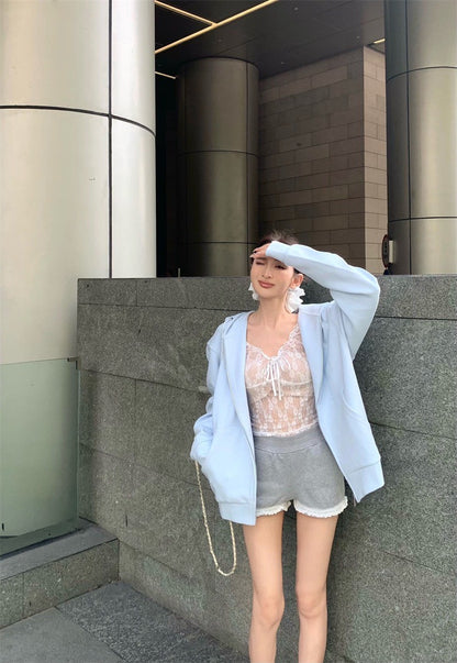 25Jul. 浪漫藏不住 暗戀蕾絲打底長袖上衣