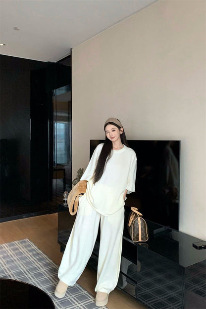 26Jan. Lazy hoodie羊毛雲朵美式過冬套裝 杏/黑灰