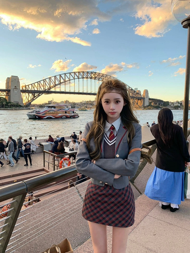 25Nov. 悉尼日記韓系學院風 多版選物 灰色系