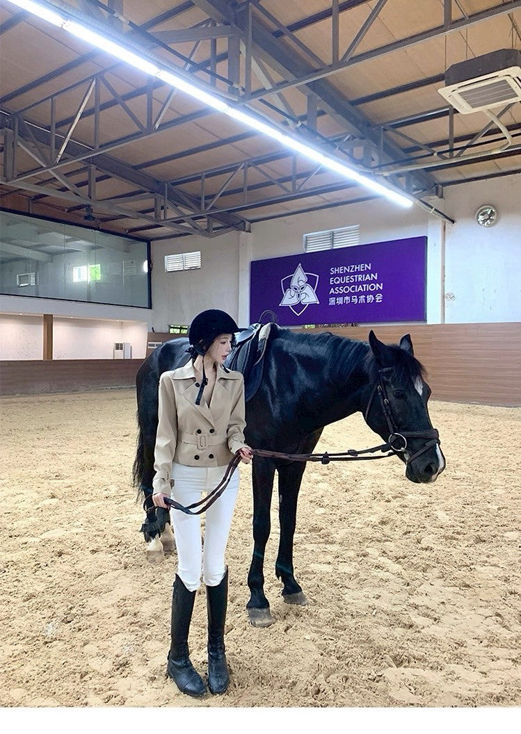 25Sep. 高訂顏值大翻駁腰帶卡其風衣