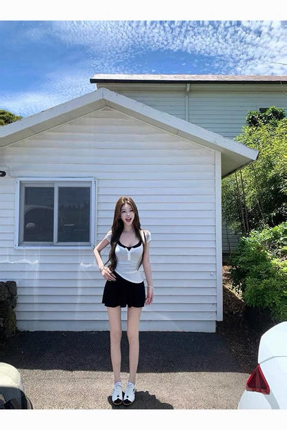 26Jul. 素顏美chic純慾芭蕾裙兩件套 基礎色