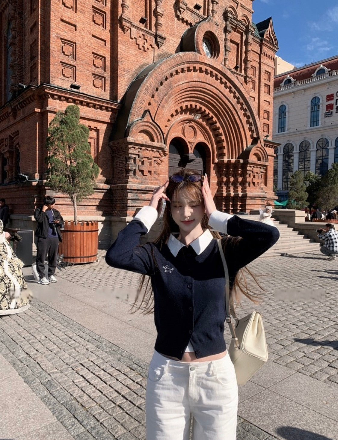 Mar. 白光啟示錄 好穿休閒感白色牛仔褲