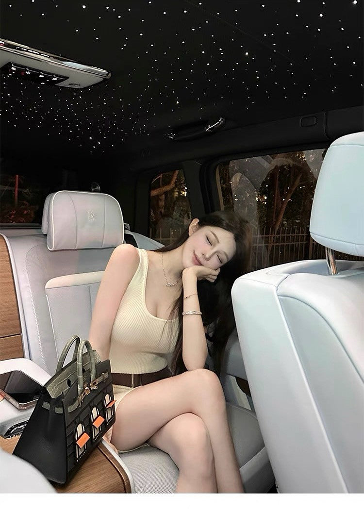 Apr. 人間白月光 U領彈力針織包臀裙