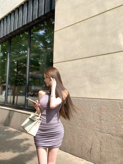 26Jul. Venus知性背心褶皺半身裙套裝 浪漫紫