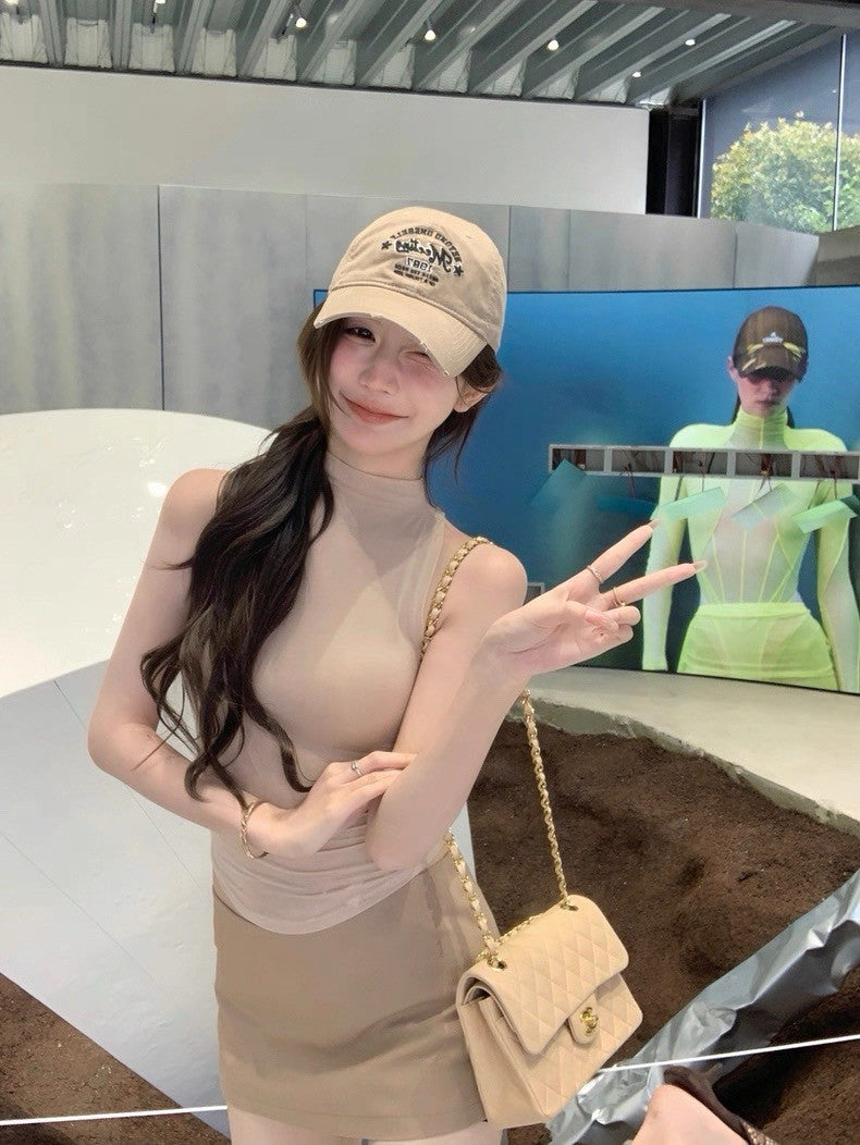 25Aug. 高智姐感穿搭 好版型修身背心款/T恤款 卡其