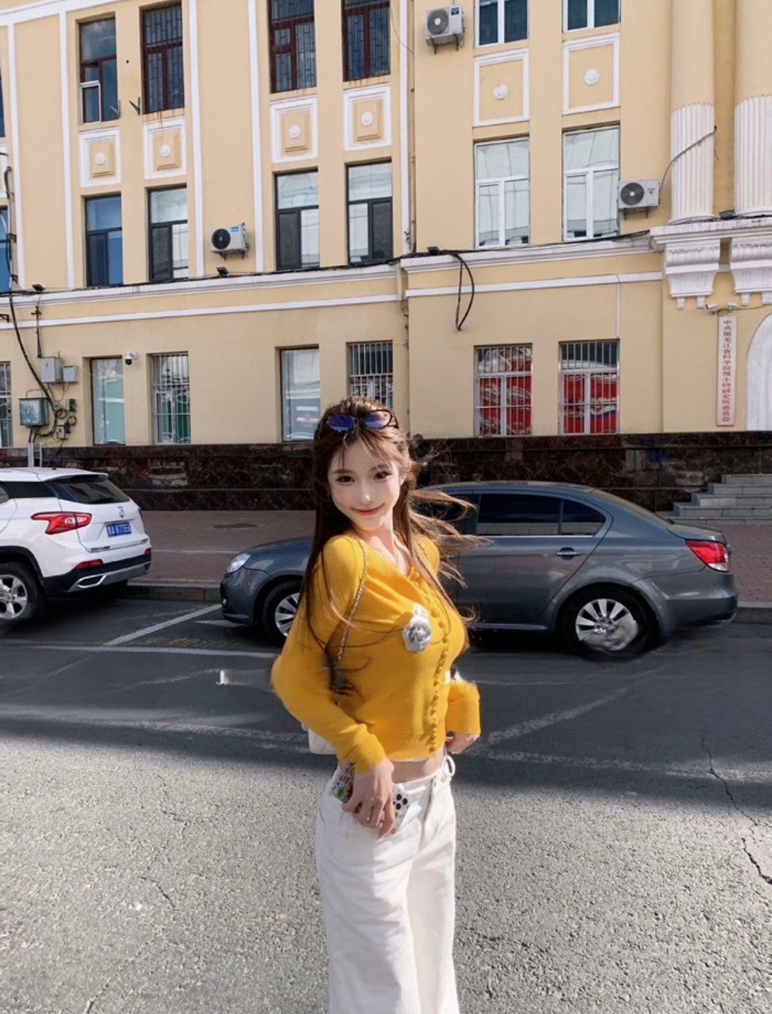 Mar. 白光啟示錄 好穿休閒感白色牛仔褲