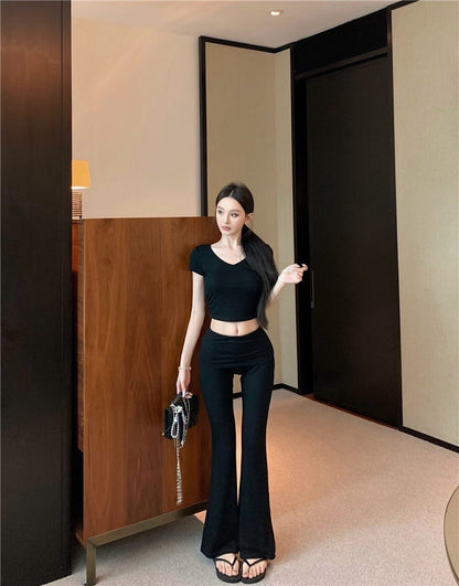 25Jul. 細腰瘦身2.0 新色款歐美套裝 黑