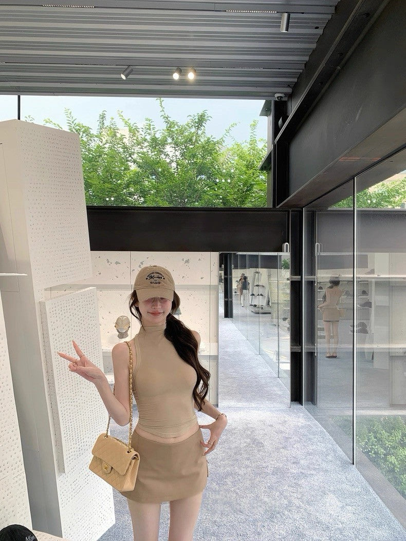 25Aug. 高智姐感穿搭 好版型修身背心款/T恤款 卡其