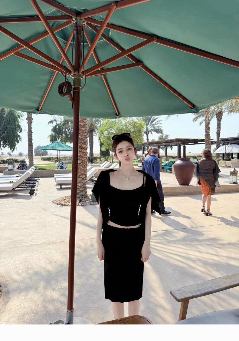 26Apr. 白女cotton系列 透氣舒適感純色三件套 白/黑