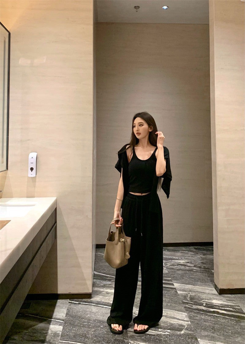 May. Cleanfit 機場休閒溜彎3件套 黑