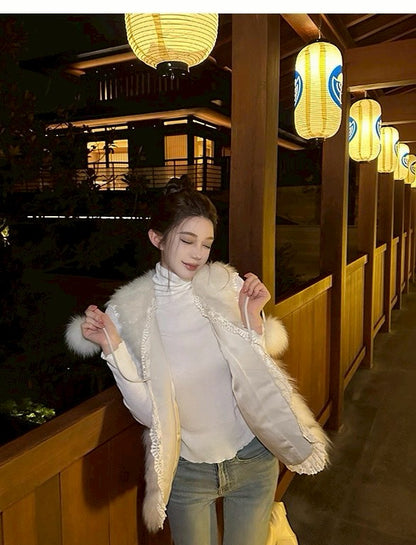 25Dec. 百搭舒適牌羊毛高領打底上衣 白