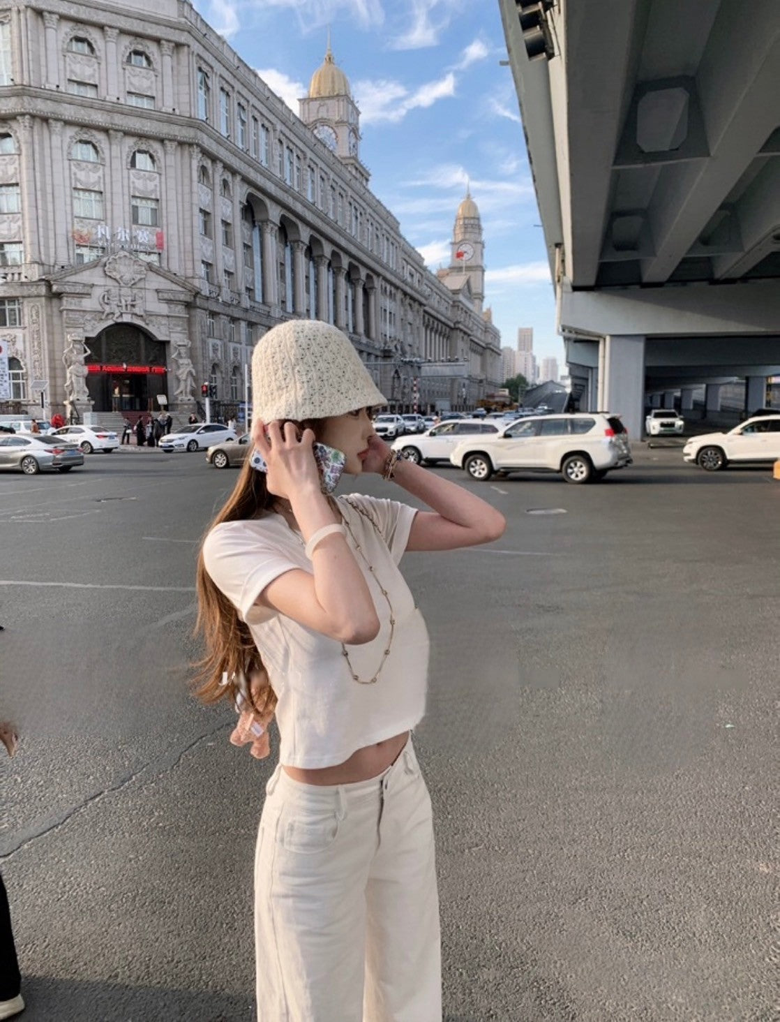 Mar. 白光啟示錄 好穿休閒感白色牛仔褲