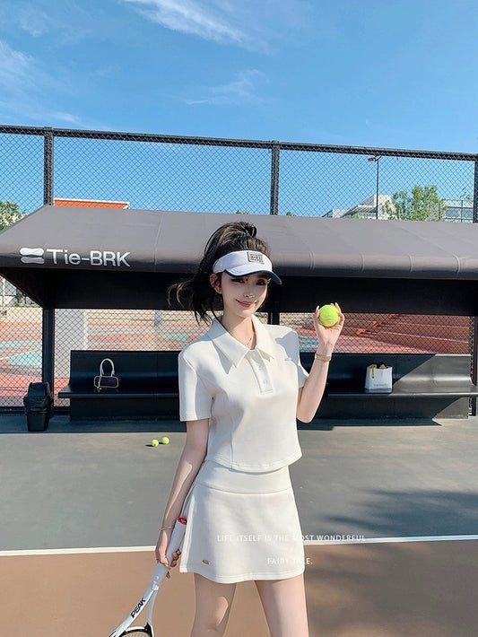 25Aug. Sportchic運動少女 高爾夫老錢空氣棉半身裙套裝