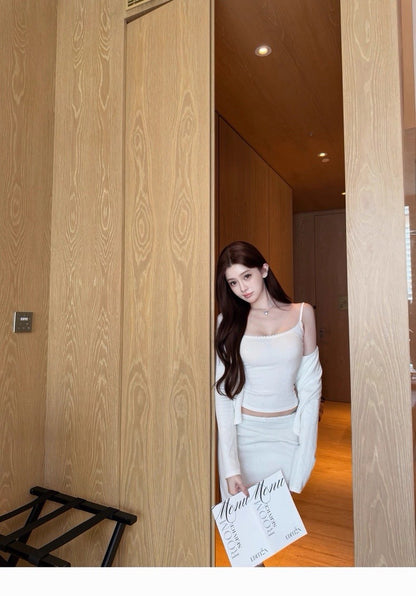 26Apr. 白女cotton系列 透氣舒適感純色三件套 白/黑