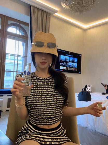 25Aug. ‘’條紋經典‘’Louis V家鬆弛感針織3版型設計