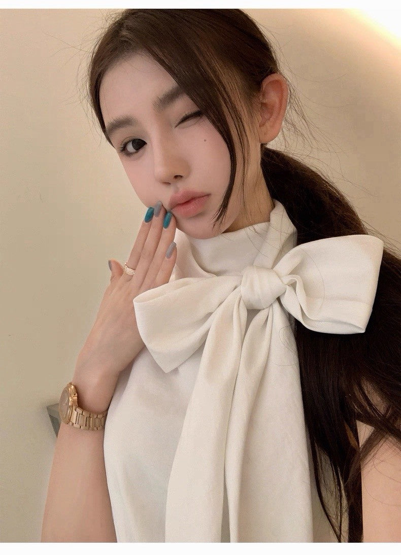 26Apr. Girly samstag公主山茶花無袖襯衫 白