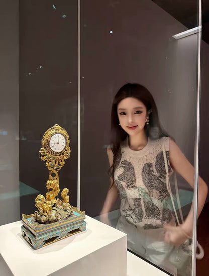 26Jun. 高級感美豹綿羊毛圓領針織上衣2版型