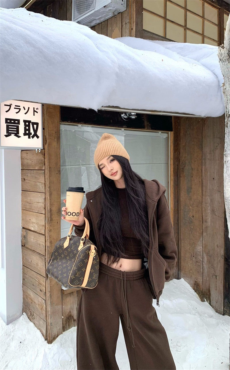 25Dec. 韓女skims長期主義慵懶純色三版 咖