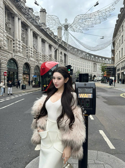 26Jan. 糯暖鬆弛感v領顯瘦羊毛打底上衣 白