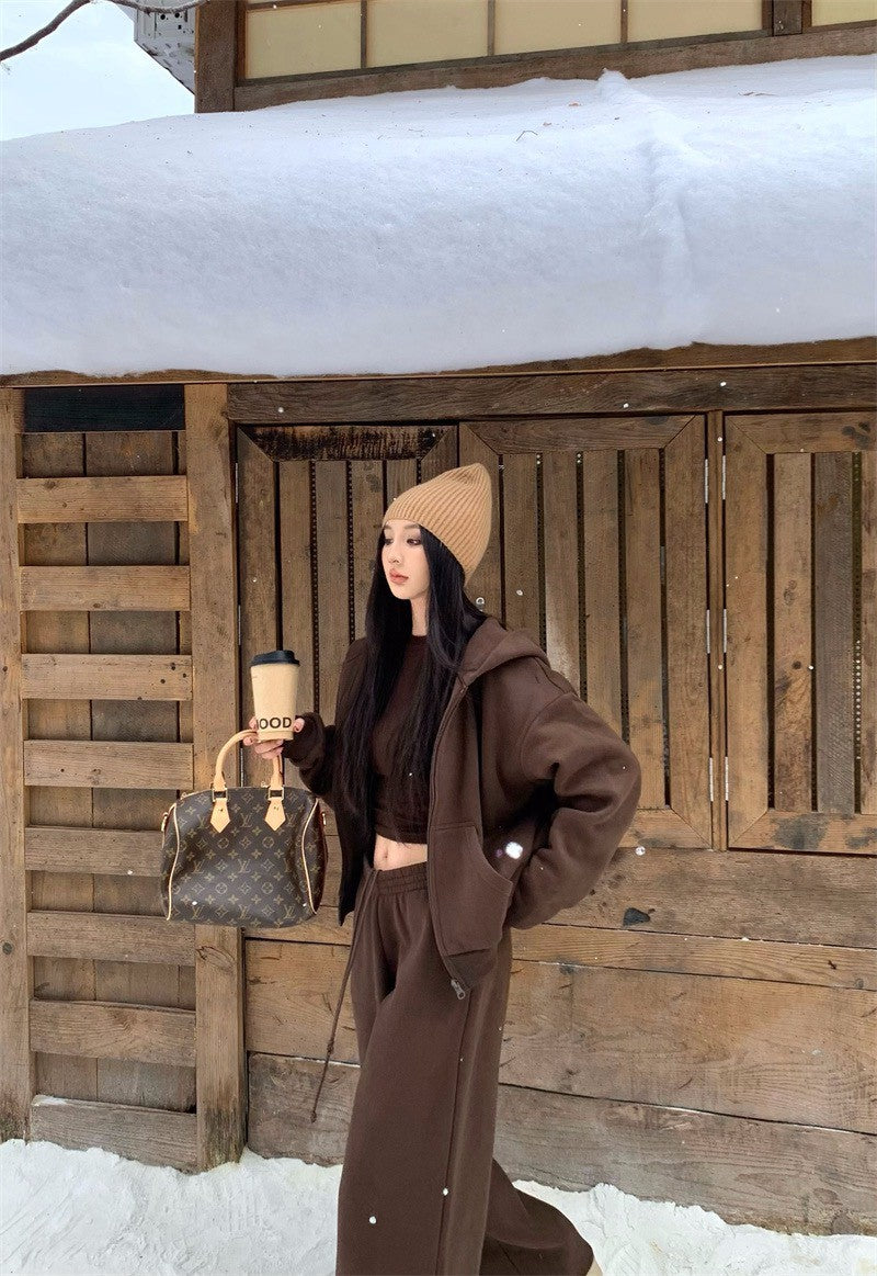 25Dec. 韓女skims長期主義慵懶純色三版 咖