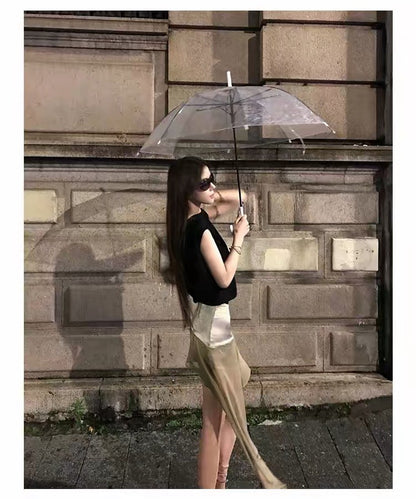 26Sep. 黑金緞影 高奢富家女穿搭outfit