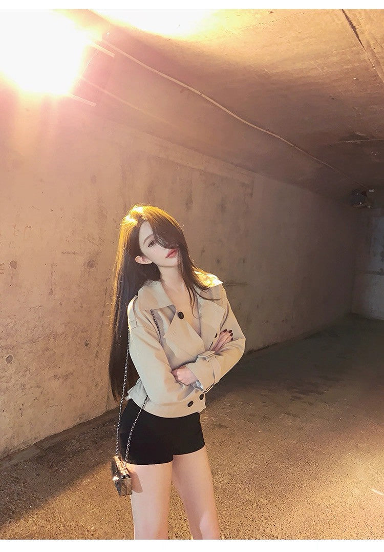 25Sep. 高訂顏值大翻駁腰帶卡其風衣