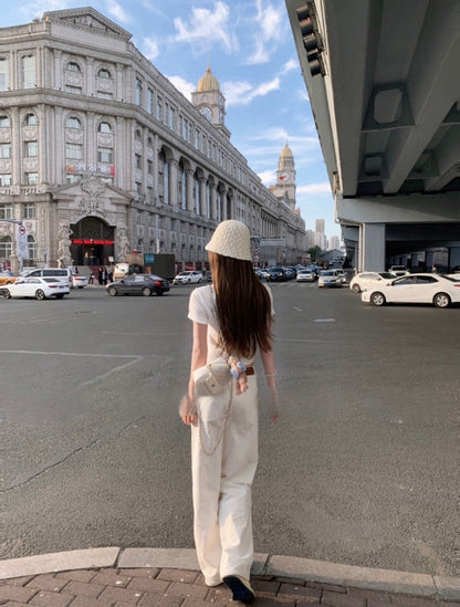 Mar. 白光啟示錄 好穿休閒感白色牛仔褲