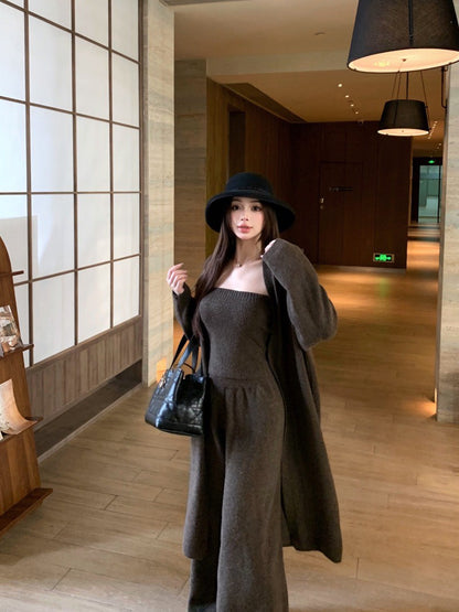 26Feb. （新色）芬蘭午茶慵懶針織三件套 深咖