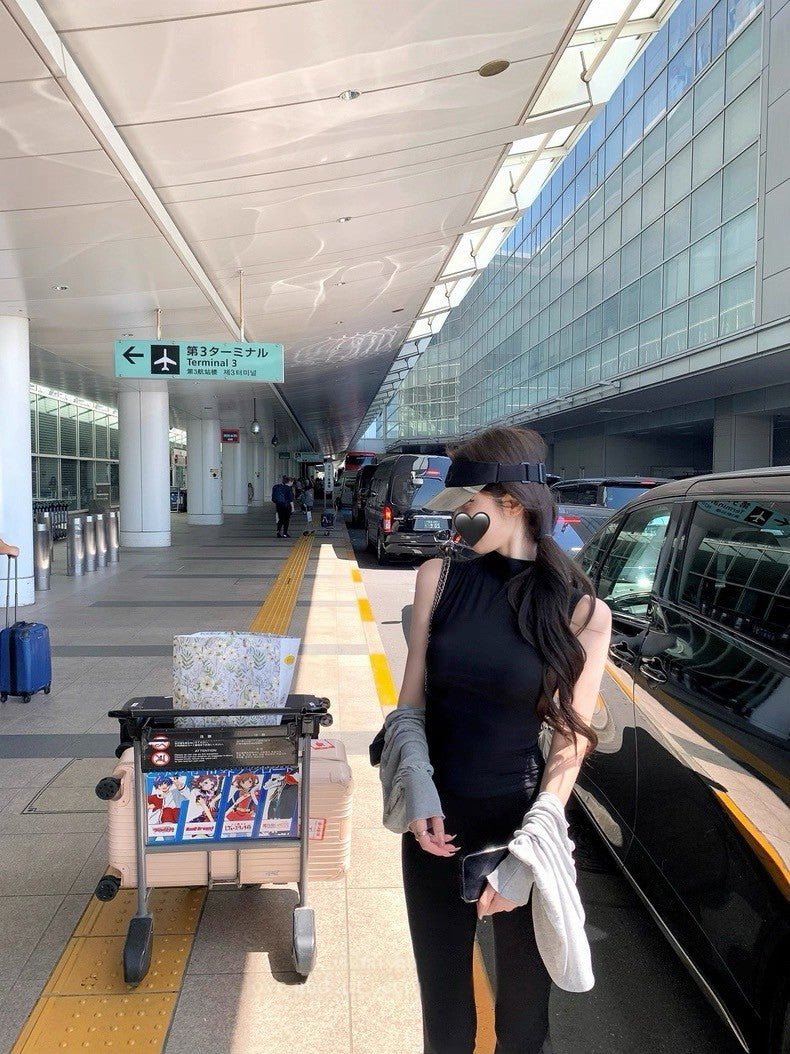 25Aug. 高智姐感穿搭 好版型修身背心款/T恤款 黑