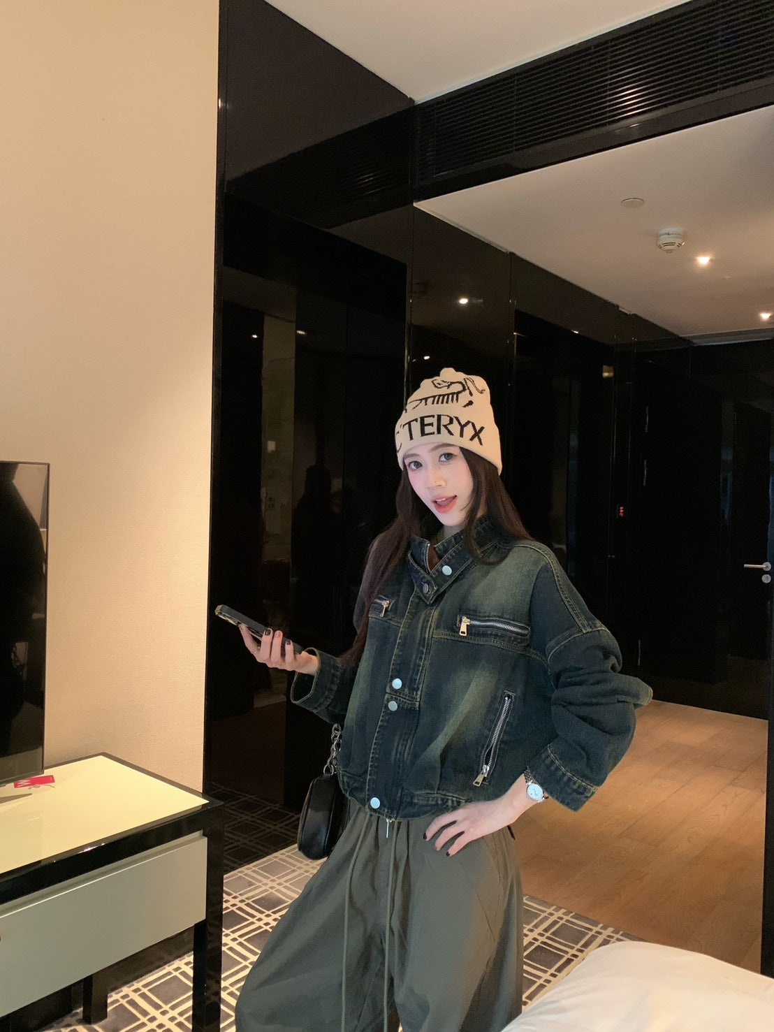 25Dec. 美式特調復古立領刷色牛仔外套