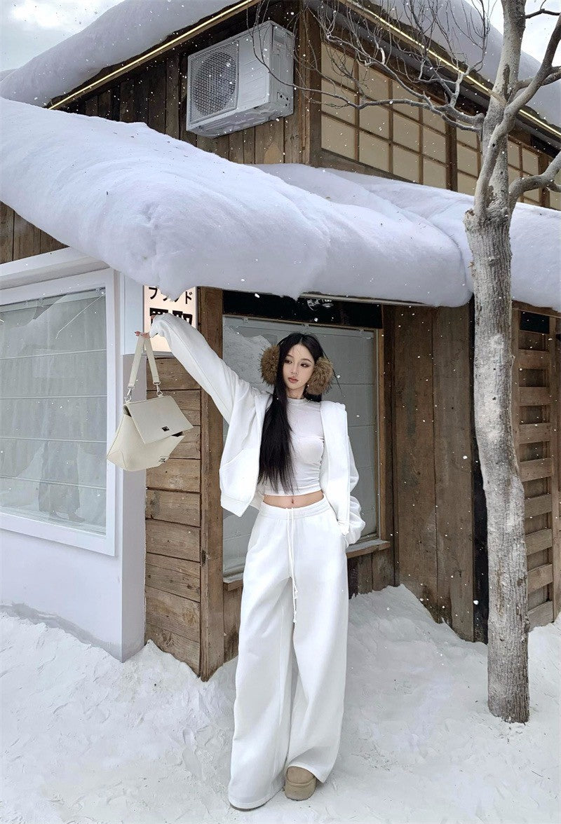 25Dec. 韓女skims長期主義慵懶純色三版 白/藍