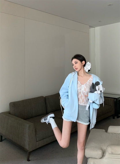 25Jul. 浪漫藏不住 暗戀蕾絲打底長袖上衣