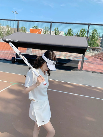 25Aug. Sportchic運動少女 高爾夫老錢空氣棉半身裙套裝