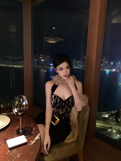 26May. 高級獵豹 魅惑性感收腰背心