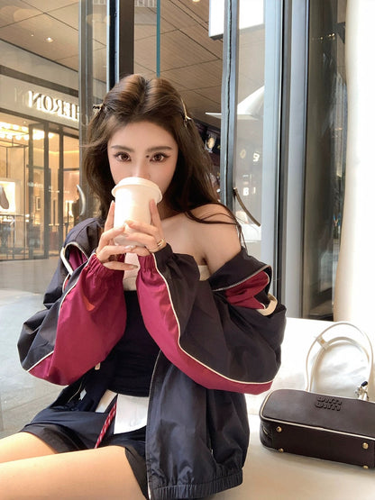 25Dec. 黑標”m*u休閒私服”Api塔夫外套/短褲