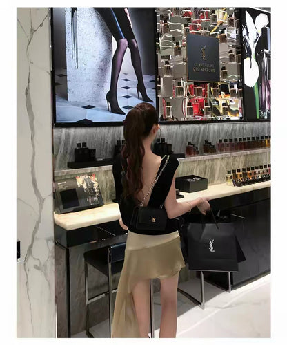26Sep. 黑金緞影 高奢富家女穿搭outfit
