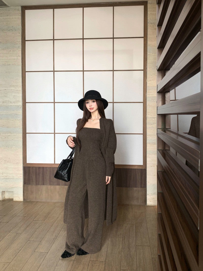 26Feb. （新色）芬蘭午茶慵懶針織三件套 深咖