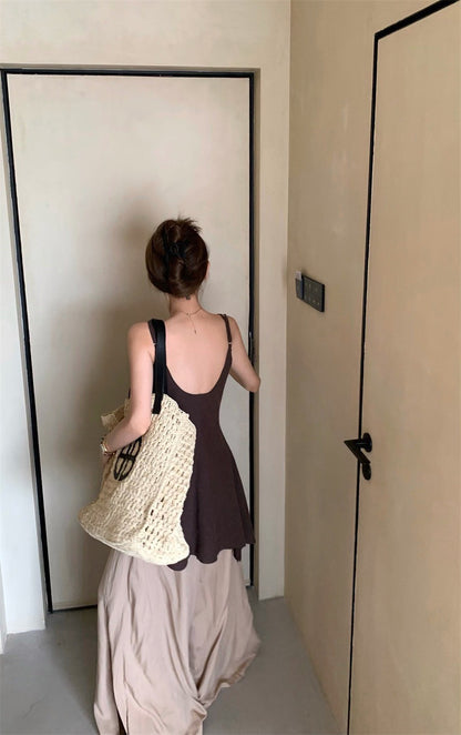 25Jul. 幽靜下午簡約中長款背心
