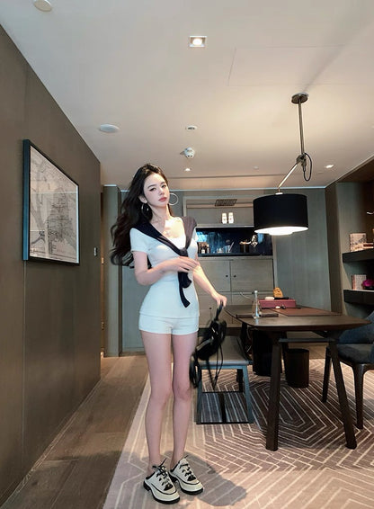 25Oct. 輕熟女簡約通勤3件組套裝 奶油米