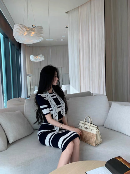 26Apr. 優雅老錢 RL鬆弛感條紋針織半身裙套裝