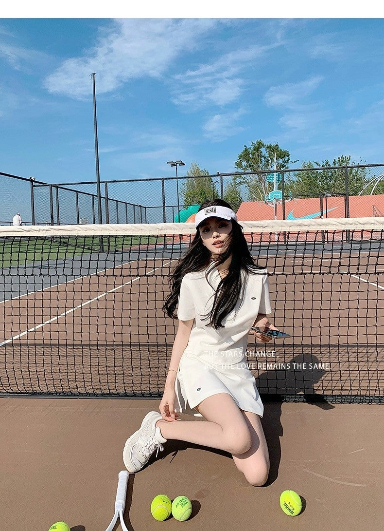 25Aug. Sportchic運動少女 高爾夫老錢空氣棉半身裙套裝