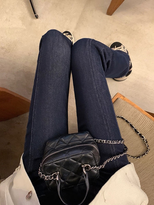 25Nov. 100張大長腿超瘦修身原色微喇叭褲